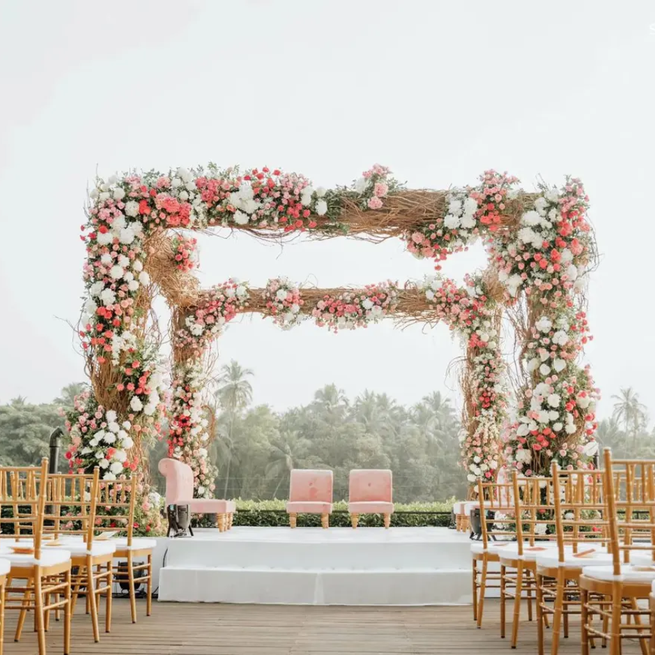 Rustic Beauty Mandap Design
