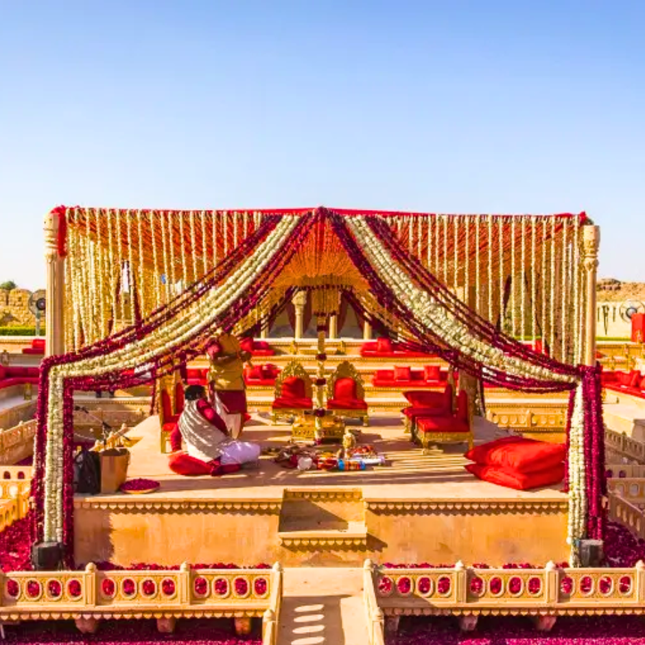 Royal Mandap Decoration Idea
