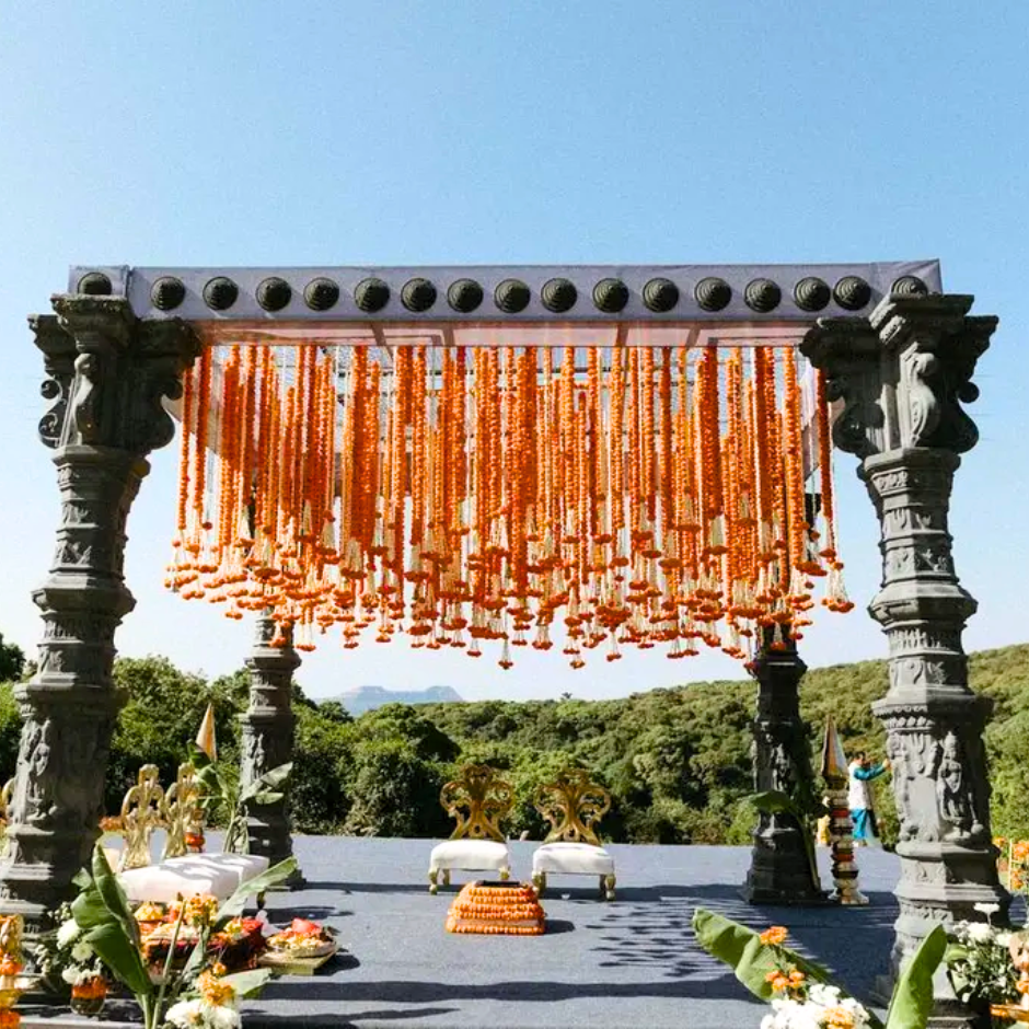 Simple Temple Mandap Design