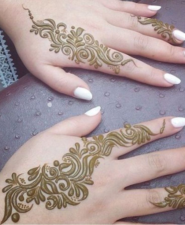 Minuscule Arabic Mehndi