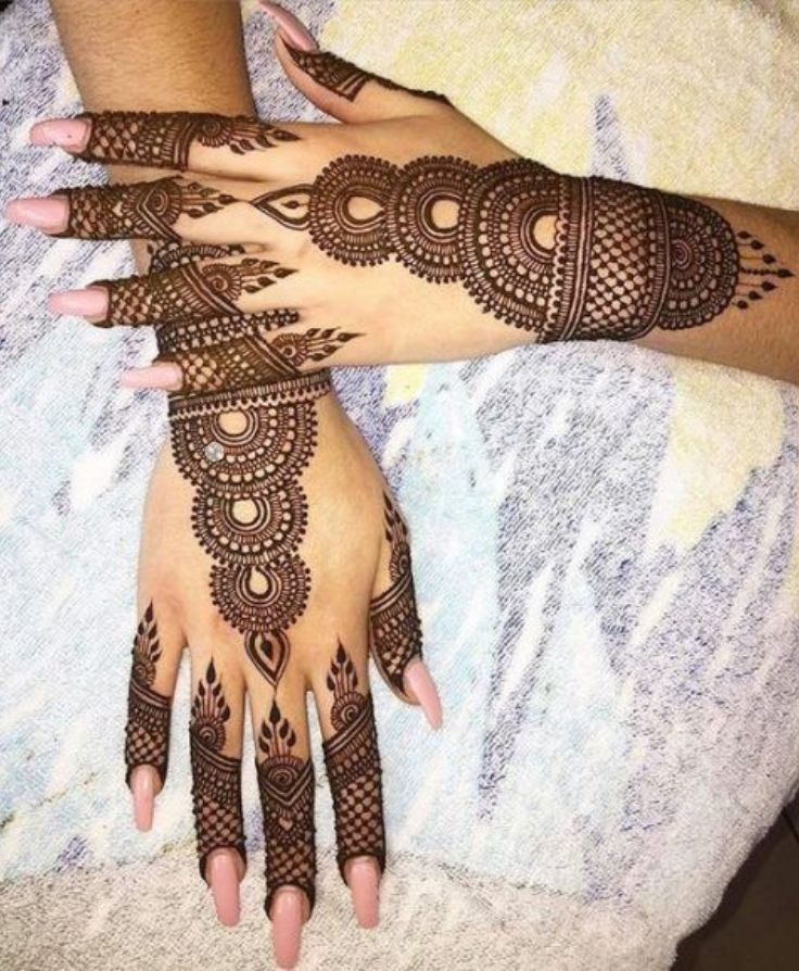  Hand-harness Mehndi Design
