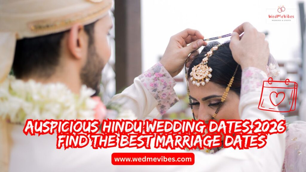 Auspicious Hindu Wedding Dates 2026 – Find the Best Marriage Dates