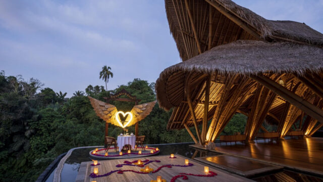 aksari resort ubud bali wedding ceremony