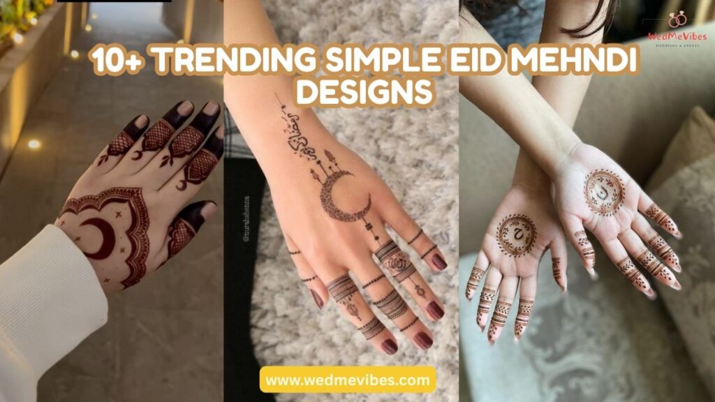 10+ Trending Simple Eid Mehndi Designs