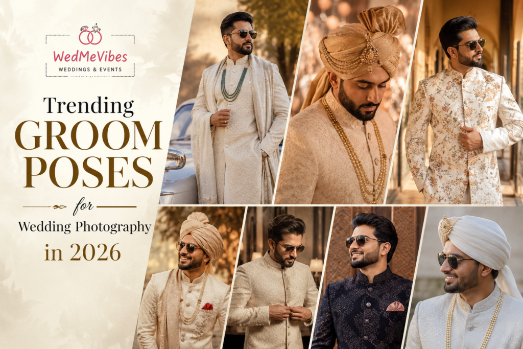 Trending Groom Poses for Wedding Photography in 2026